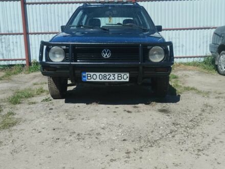 Фольксваген Гольф 1987 в Львове на Automoto.ua Синий Фольксваген Гольф, объемом двигателя 1.6 л и пробегом 240 тыс. км за 1600 $, фото 1 на Automoto.ua
