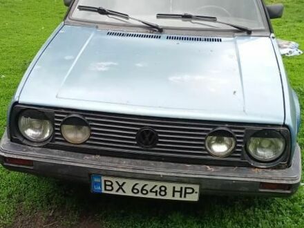 Фольксваген Гольф 1987 у Изяслве на Automoto.ua Синій Фольксваген Гольф, об'ємом двигуна 1.6 л та пробігом 140 тис. км за 1980 $, фото 1 на Automoto.ua
