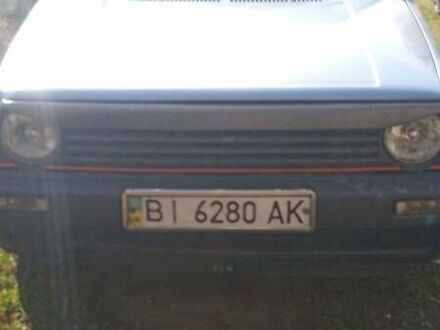 Фольксваген Гольф 1987 в Миргороде на Automoto.ua Синий Фольксваген Гольф, объемом двигателя 1.6 л и пробегом 500 тыс. км за 1500 $, фото 1 на Automoto.ua