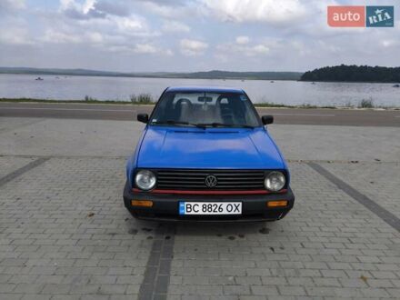 Фольксваген Гольф 1988 в Яворове на Automoto.ua Синий Фольксваген Гольф, объемом двигателя 1.3 л и пробегом 714 тыс. км за 1500 $, фото 1 на Automoto.ua