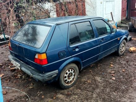 Синий Фольксваген Гольф, объемом двигателя 1.6 л и пробегом 290 тыс. км за 700 $, фото 1 на Automoto.ua