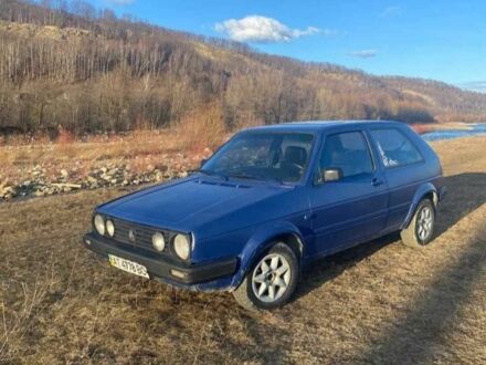 Фольксваген Гольф 1988 в Вижнице на Automoto.ua Синий Фольксваген Гольф, объемом двигателя 1.3 л и пробегом 218 тыс. км за 760 $, фото 1 на Automoto.ua