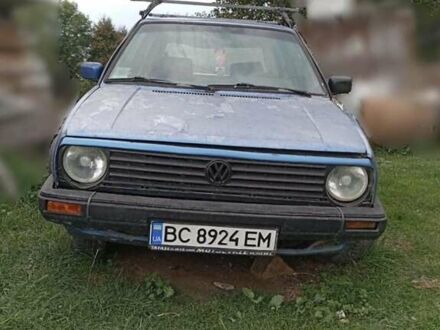 Синій Фольксваген Гольф, об'ємом двигуна 1.6 л та пробігом 369 тис. км за 600 $, фото 1 на Automoto.ua