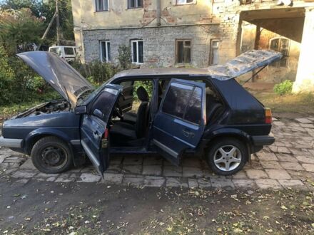Синій Фольксваген Гольф, об'ємом двигуна 1.6 л та пробігом 300 тис. км за 500 $, фото 1 на Automoto.ua