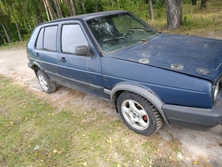 Фольксваген Гольф 1989 в Дубно на Automoto.ua Синий Фольксваген Гольф, объемом двигателя 1.3 л и пробегом 234 тыс. км за 350 $, фото 1 на Automoto.ua
