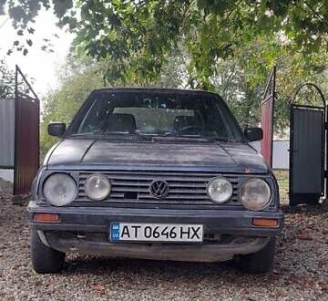 Фольксваген Гольф 1989 в Тлумаче на Automoto.ua Синий Фольксваген Гольф, объемом двигателя 1.6 л и пробегом 100 тыс. км за 900 $, фото 1 на Automoto.ua