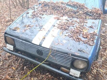 Синий Фольксваген Гольф, объемом двигателя 1.6 л и пробегом 400 тыс. км за 1200 $, фото 1 на Automoto.ua