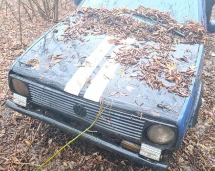 Синий Фольксваген Гольф, объемом двигателя 1.6 л и пробегом 400 тыс. км за 1200 $, фото 1 на Automoto.ua