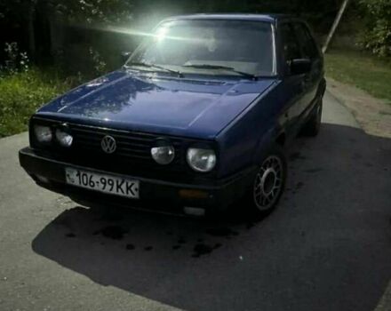 Синий Фольксваген Гольф, объемом двигателя 1.8 л и пробегом 200 тыс. км за 232 $, фото 1 на Automoto.ua