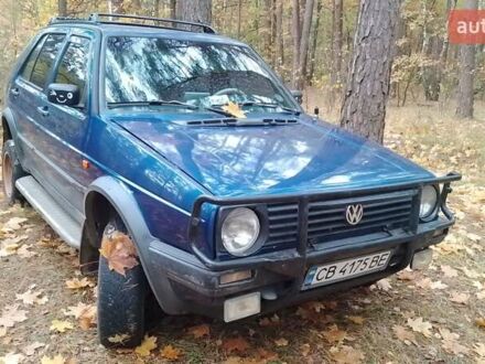 Фольксваген Гольф 1991 в Чернигове на Automoto.ua Синий Фольксваген Гольф, объемом двигателя 1.8 л и пробегом 300 тыс. км за 2500 $, фото 1 на Automoto.ua