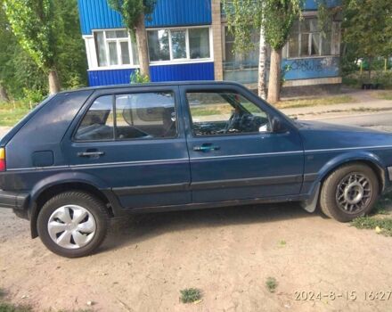 Синий Фольксваген Гольф, объемом двигателя 1.6 л и пробегом 280 тыс. км за 961 $, фото 1 на Automoto.ua
