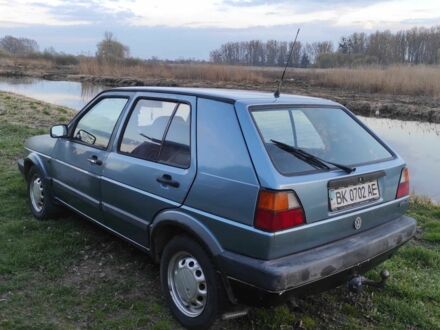 Фольксваген Гольф 1991 в Дубно на Automoto.ua Синий Фольксваген Гольф, объемом двигателя 1.6 л и пробегом 3 тыс. км за 1500 $, фото 1 на Automoto.ua