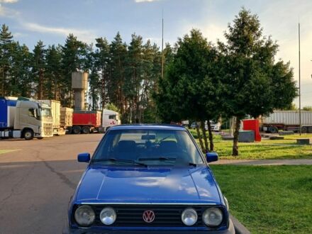 Фольксваген Гольф 1991 у Бродах на Automoto.ua Синій Фольксваген Гольф, об'ємом двигуна 1.8 л та пробігом 520 тис. км за 1000 $, фото 1 на Automoto.ua