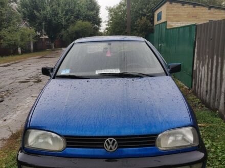 Синій Фольксваген Гольф, об'ємом двигуна 1.4 л та пробігом 300 тис. км за 1200 $, фото 1 на Automoto.ua