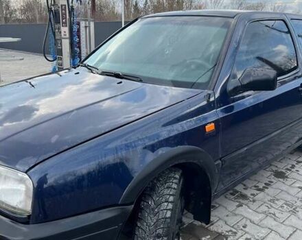 Синий Фольксваген Гольф, объемом двигателя 1.4 л и пробегом 270 тыс. км за 1700 $, фото 1 на Automoto.ua