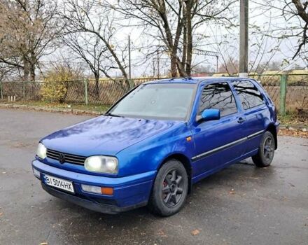 Синий Фольксваген Гольф, объемом двигателя 1.78 л и пробегом 133 тыс. км за 2800 $, фото 1 на Automoto.ua