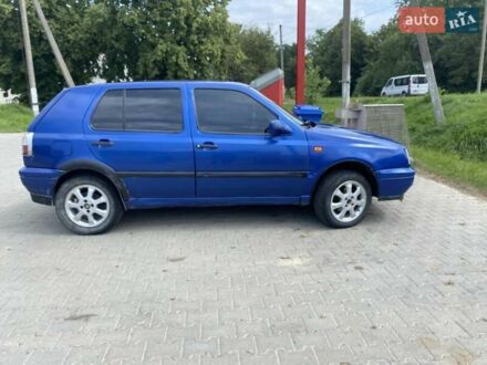 Фольксваген Гольф 1992 в Сторожинце на Automoto.ua Синий Фольксваген Гольф, объемом двигателя 1.8 л и пробегом 320 тыс. км за 1650 $, фото 1 на Automoto.ua