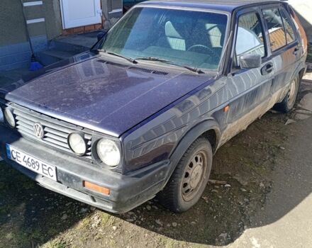 Синий Фольксваген Гольф, объемом двигателя 1.4 л и пробегом 450 тыс. км за 160 $, фото 1 на Automoto.ua