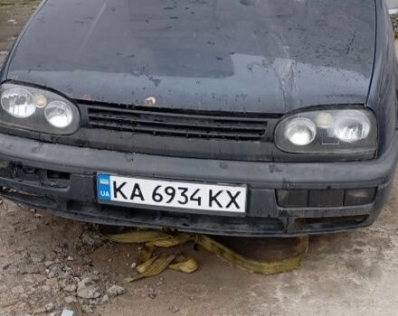 Синий Фольксваген Гольф, объемом двигателя 1.6 л и пробегом 199 тыс. км за 700 $, фото 1 на Automoto.ua