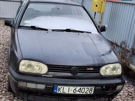 Синий Фольксваген Гольф, объемом двигателя 1.9 л и пробегом 300 тыс. км за 1100 $, фото 1 на Automoto.ua