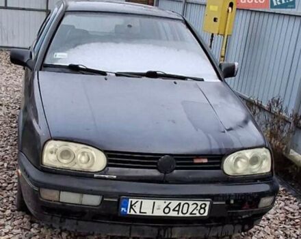 Синий Фольксваген Гольф, объемом двигателя 1.9 л и пробегом 300 тыс. км за 1100 $, фото 1 на Automoto.ua