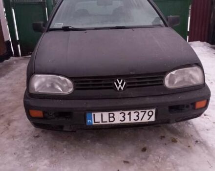 Синий Фольксваген Гольф, объемом двигателя 1.6 л и пробегом 280 тыс. км за 900 $, фото 1 на Automoto.ua