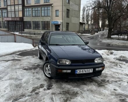 Синий Фольксваген Гольф, объемом двигателя 1.6 л и пробегом 60 тыс. км за 2200 $, фото 1 на Automoto.ua