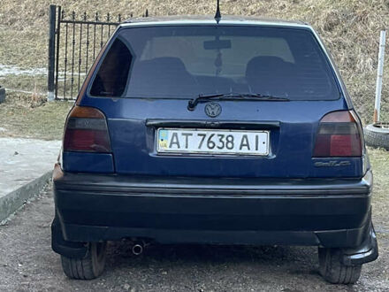 Синій Фольксваген Гольф, об'ємом двигуна 1.6 л та пробігом 477 тис. км за 1399 $, фото 1 на Automoto.ua