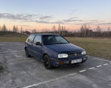 Синий Фольксваген Гольф, объемом двигателя 1.4 л и пробегом 3 тыс. км за 1200 $, фото 1 на Automoto.ua