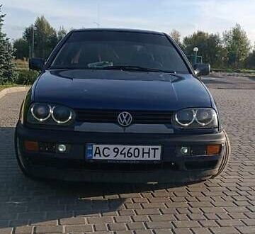 Фольксваген Гольф 1994 в Ковель на Automoto.ua Синий Фольксваген Гольф, объемом двигателя 1.78 л и пробегом 298 тыс. км за 1999 $, фото 1 на Automoto.ua