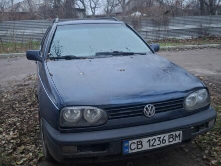 Синий Фольксваген Гольф, объемом двигателя 1.8 л и пробегом 240 тыс. км за 2450 $, фото 1 на Automoto.ua