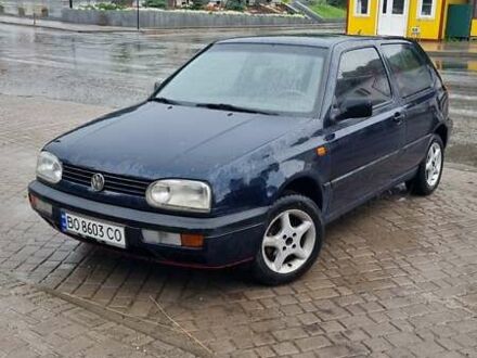Синій Фольксваген Гольф, об'ємом двигуна 1.6 л та пробігом 78 тис. км за 1450 $, фото 1 на Automoto.ua