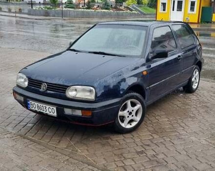Синій Фольксваген Гольф, об'ємом двигуна 1.6 л та пробігом 78 тис. км за 1450 $, фото 1 на Automoto.ua
