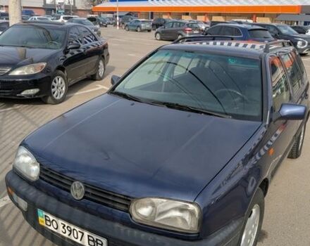Синий Фольксваген Гольф, объемом двигателя 1.78 л и пробегом 600 тыс. км за 2200 $, фото 1 на Automoto.ua