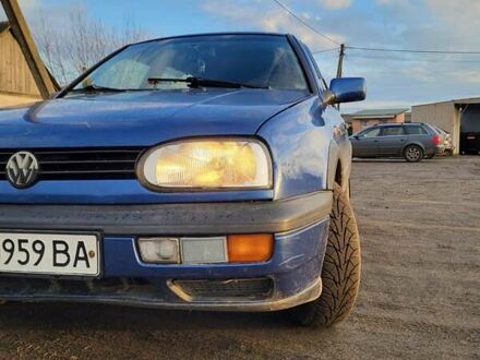 Синій Фольксваген Гольф, об'ємом двигуна 1.9 л та пробігом 120 тис. км за 2450 $, фото 1 на Automoto.ua