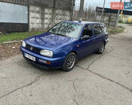 Синій Фольксваген Гольф, об'ємом двигуна 1.9 л та пробігом 200 тис. км за 1900 $, фото 1 на Automoto.ua