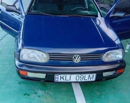 Синий Фольксваген Гольф, объемом двигателя 2 л и пробегом 270 тыс. км за 1700 $, фото 1 на Automoto.ua