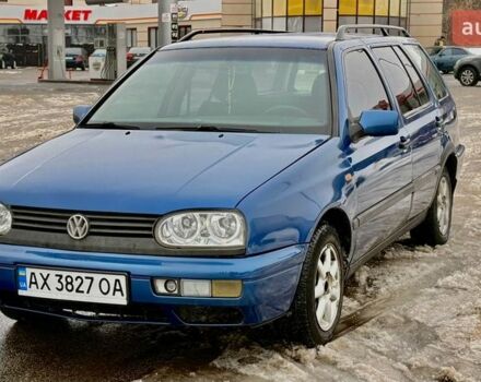 Синий Фольксваген Гольф, объемом двигателя 1.78 л и пробегом 245 тыс. км за 2500 $, фото 1 на Automoto.ua