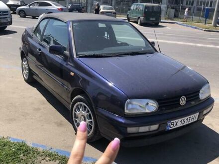 Синий Фольксваген Гольф, объемом двигателя 1.8 л и пробегом 180 тыс. км за 4000 $, фото 1 на Automoto.ua
