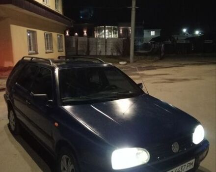 Синий Фольксваген Гольф, объемом двигателя 1.8 л и пробегом 170 тыс. км за 1550 $, фото 1 на Automoto.ua