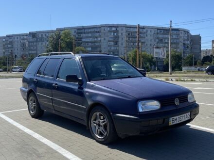Синий Фольксваген Гольф, объемом двигателя 1.9 л и пробегом 400 тыс. км за 2500 $, фото 1 на Automoto.ua