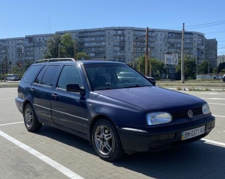 Синий Фольксваген Гольф, объемом двигателя 1.9 л и пробегом 400 тыс. км за 2500 $, фото 1 на Automoto.ua