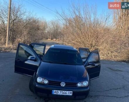 Синий Фольксваген Гольф, объемом двигателя 1.4 л и пробегом 288 тыс. км за 3700 $, фото 1 на Automoto.ua