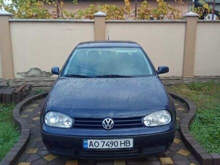 Фольксваген Гольф 1997 в Виноградове на Automoto.ua Синий Фольксваген Гольф, объемом двигателя 1.6 л и пробегом 346 тыс. км за 2300 $, фото 1 на Automoto.ua