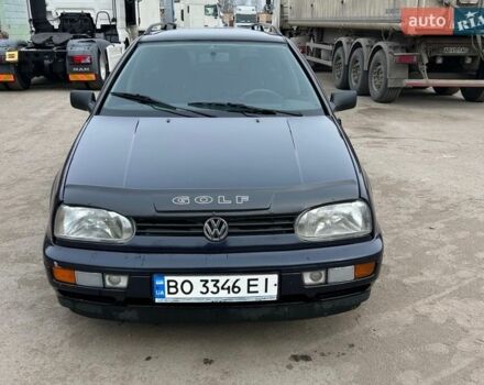 Синий Фольксваген Гольф, объемом двигателя 1.78 л и пробегом 134 тыс. км за 3600 $, фото 1 на Automoto.ua