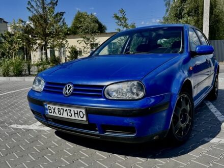 Фольксваген Гольф 1998 в Хмельницком на Automoto.ua Синий Фольксваген Гольф, объемом двигателя 1.9 л и пробегом 419 тыс. км за 3200 $, фото 1 на Automoto.ua