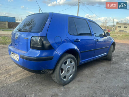 Синий Фольксваген Гольф, объемом двигателя 1.39 л и пробегом 273 тыс. км за 2850 $, фото 1 на Automoto.ua
