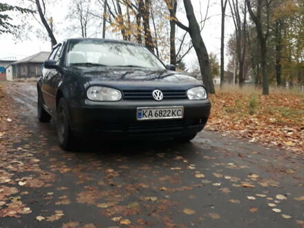 Синий Фольксваген Гольф, объемом двигателя 1.59 л и пробегом 205 тыс. км за 4500 $, фото 1 на Automoto.ua