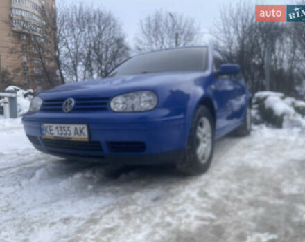 Синий Фольксваген Гольф, объемом двигателя 1.6 л и пробегом 275 тыс. км за 3700 $, фото 1 на Automoto.ua