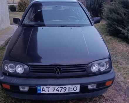 Синий Фольксваген Гольф, объемом двигателя 1.6 л и пробегом 419 тыс. км за 1700 $, фото 1 на Automoto.ua